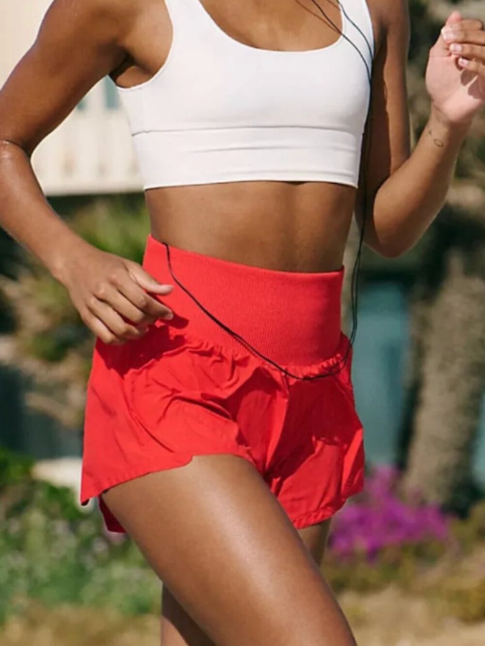 Free People Movement Women's Carpe Diem Shorts In Red/Flame-XL  NWT